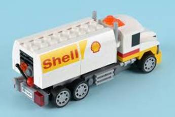    lego and shell